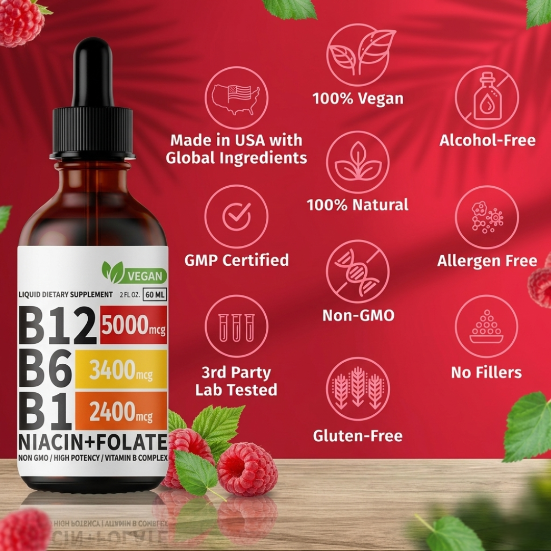 Calmora B12 Nerve & Energy Drops