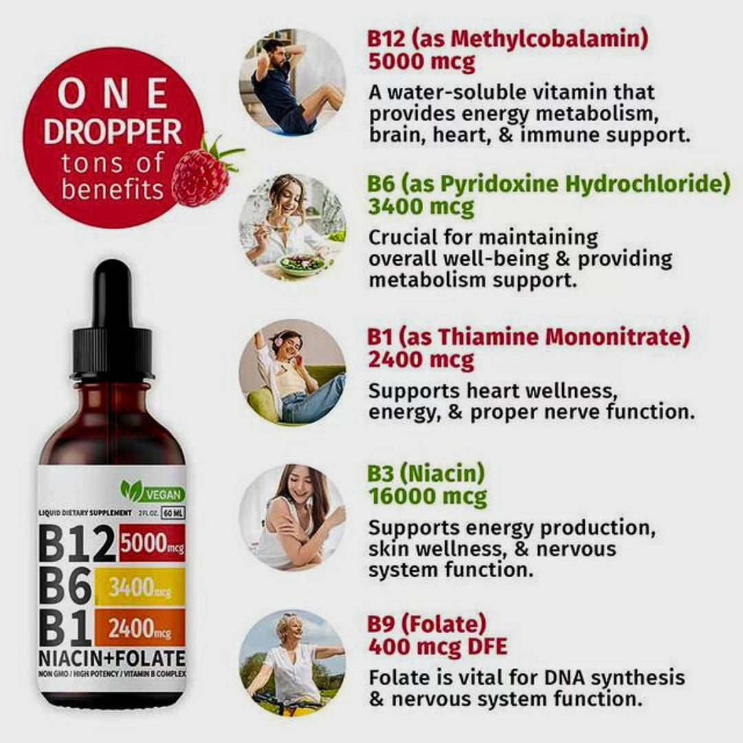 Calmora B12 Nerve & Energy Drops