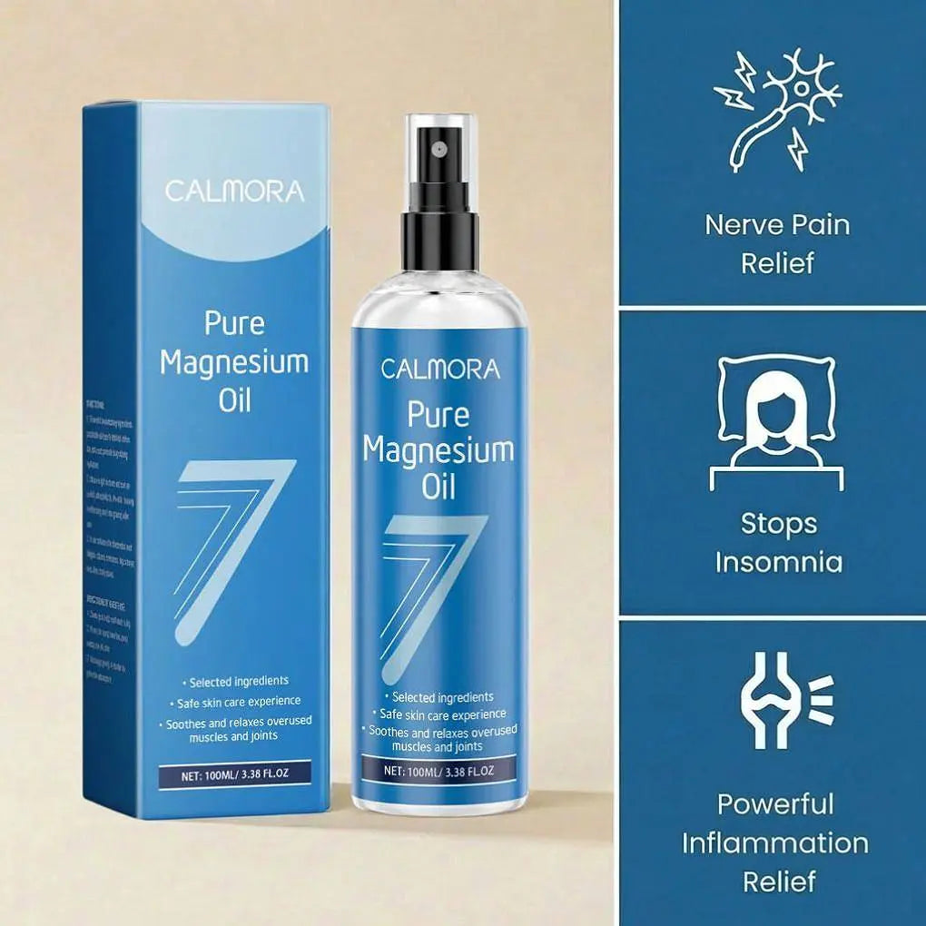 Calmora Pure Magnesium Spray - Fall Asleep Faster & Wake Up Pain-Free Calmora Labs