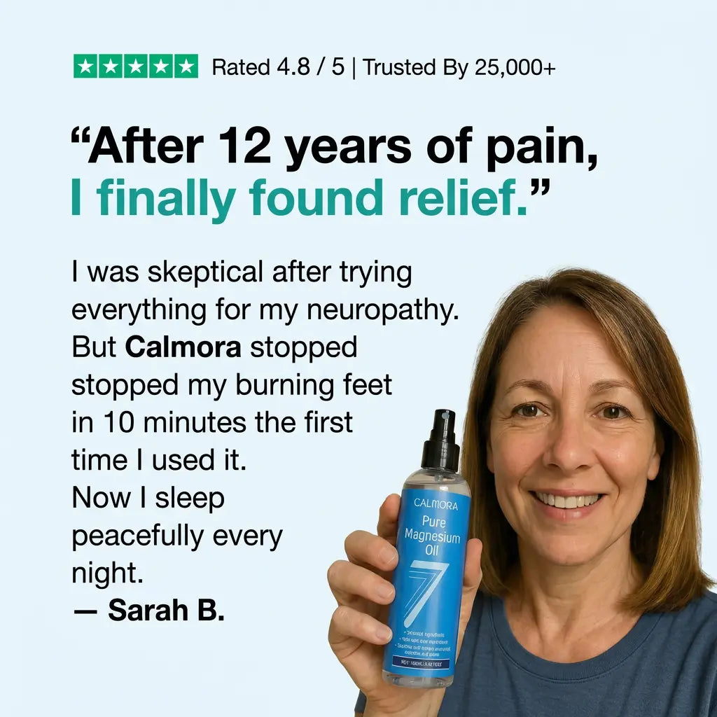 Calmora Pure Magnesium Spray - Fall Asleep Faster & Wake Up Pain-Free Calmora Labs